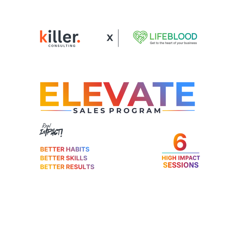 Elevate Sales Program | Killer Consulting